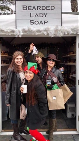 2017 Snuck Right Up on Me! 2 - Bearded Lady Soap Factory Christmas shoppers - Bearded Lady Soap Factory