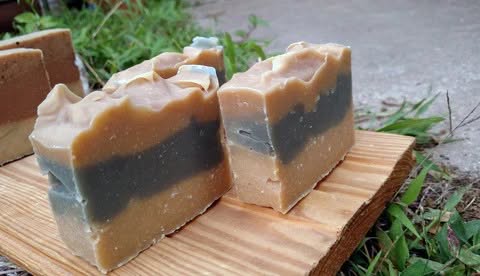 Making Layered Goat Milk Soap is Pretty to look at, but... 1 - Bearded Lady Soap Factory Layered Soap - Bearded Lady Soap Factory